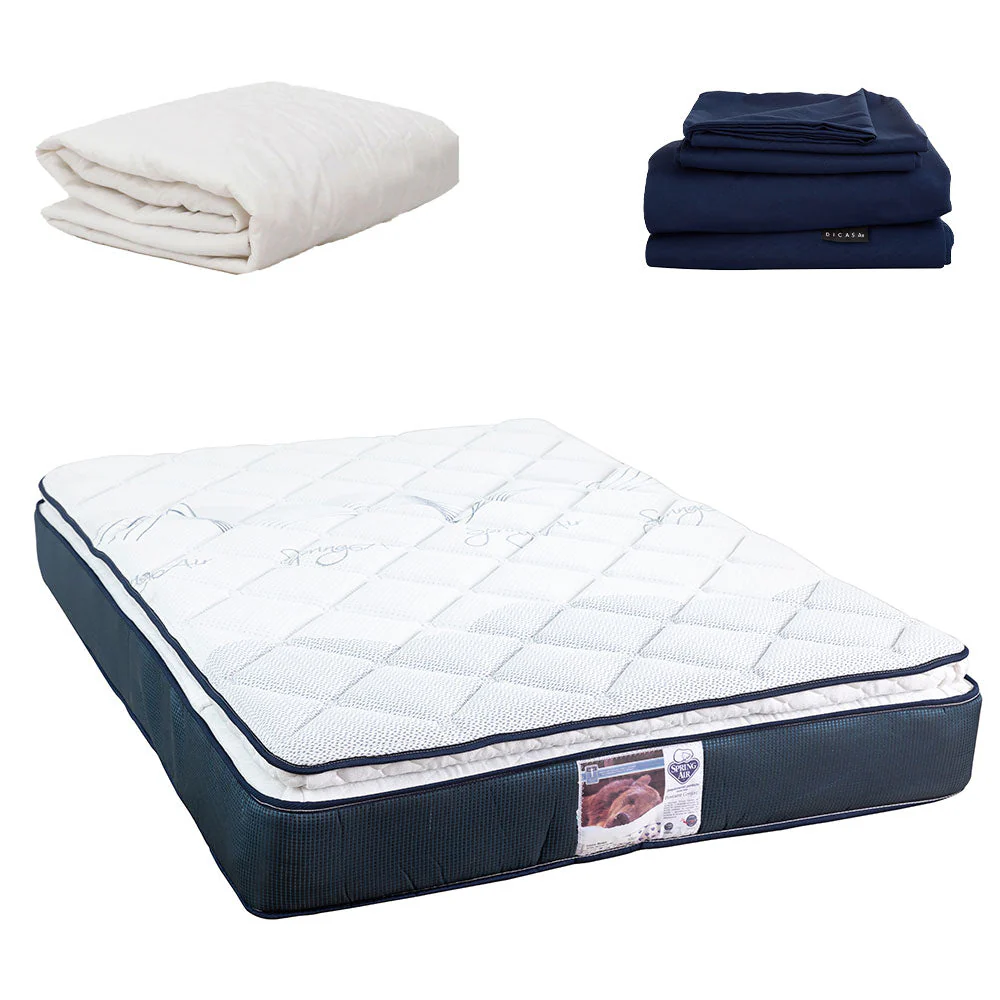 Colchón Spring Air Monaco con Ropa de Cama - Image 14