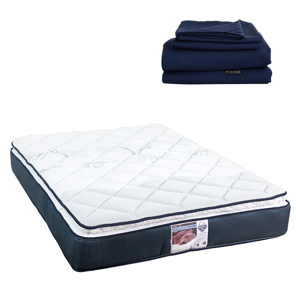 Colchón Spring Air Monaco con Ropa de Cama - Image 16