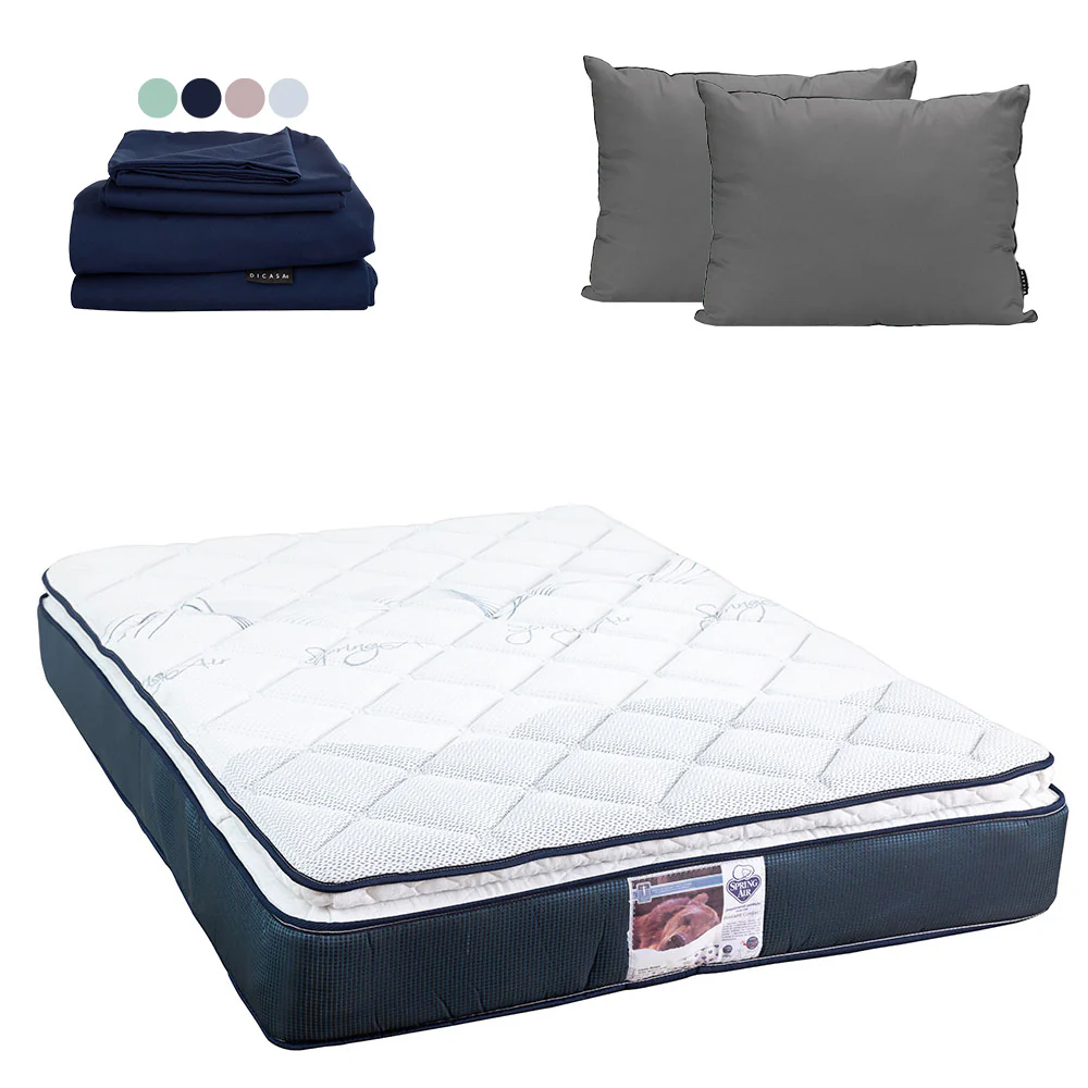 Colchón Spring Air Monaco con Ropa de Cama - Image 21
