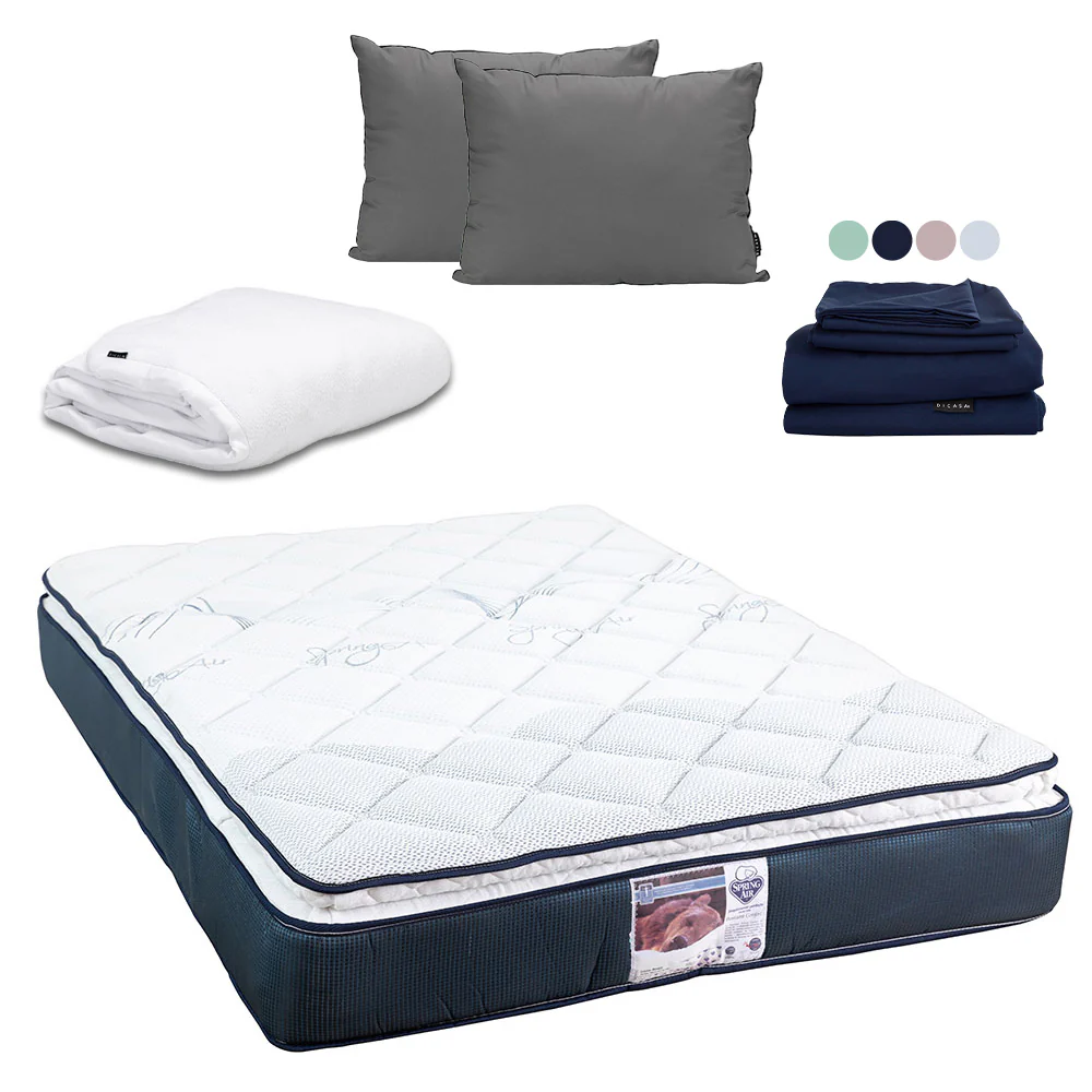 Colchón Spring Air Monaco con Ropa de Cama - Image 22