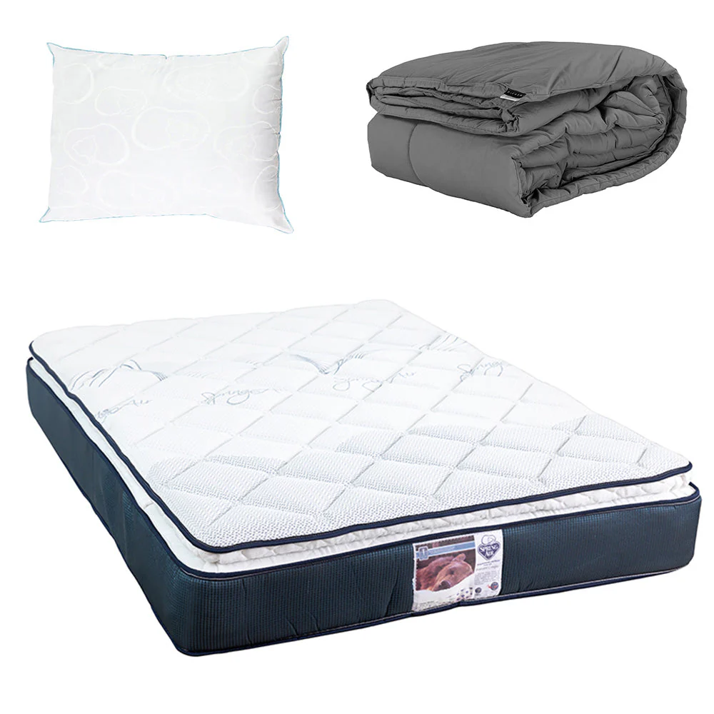 Colchón Spring Air Monaco con Ropa de Cama - Image 8