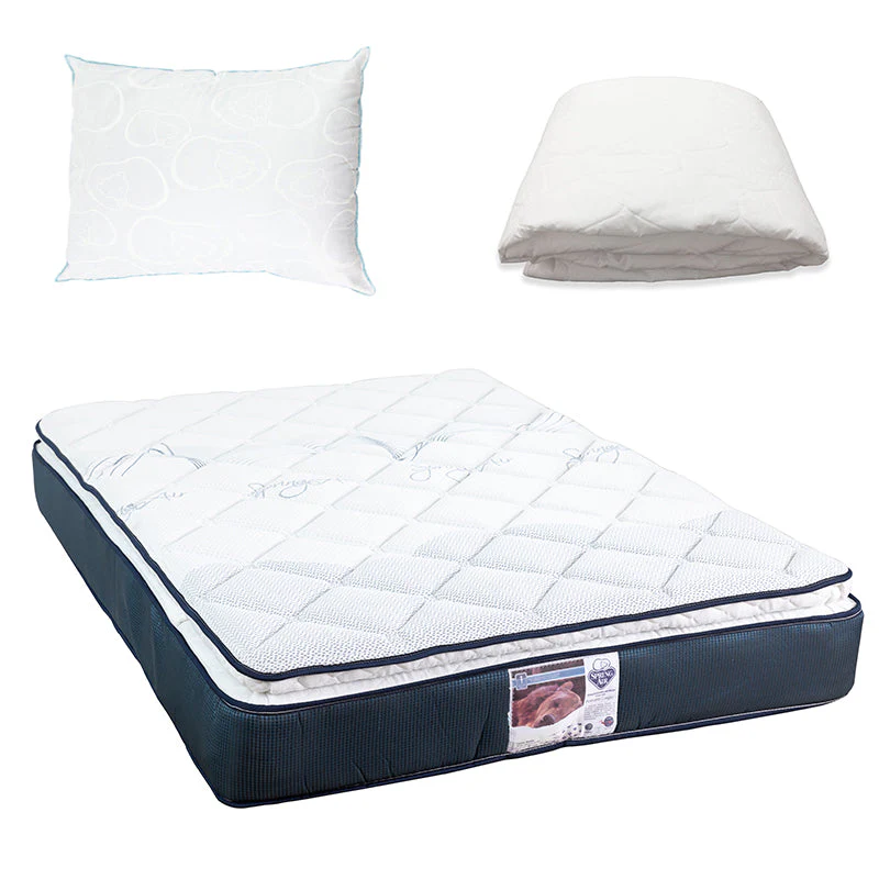 Colchón Spring Air Monaco con Ropa de Cama - Image 9