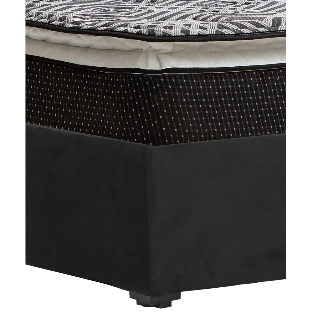 Colchón Spring Air Omega con Base Cama con Ropa de Cama - Image 3
