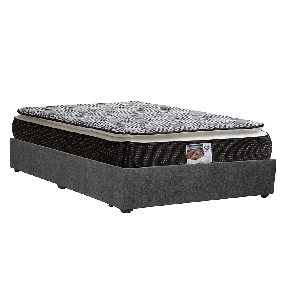Colchón Spring Air Omega con Base Cama con Ropa de Cama - Image 7