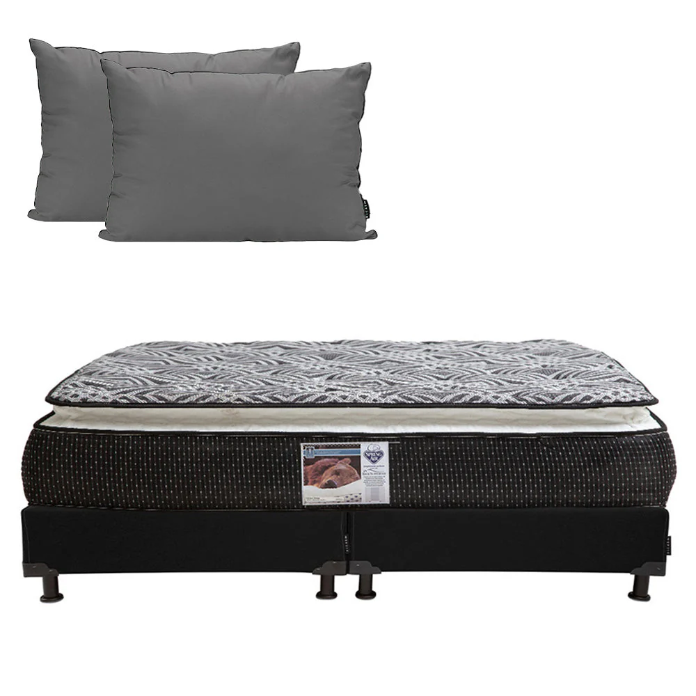 Colchón Spring Air Omega con Box con Ropa de Cama - Image 20