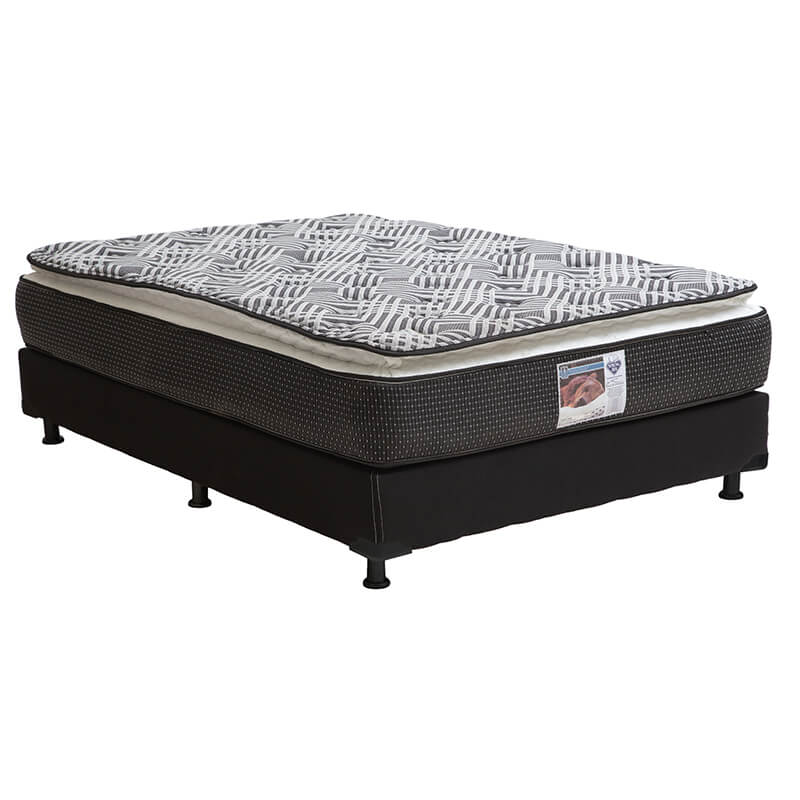 Colchón Spring Air Omega con Box con Ropa de Cama - Image 3