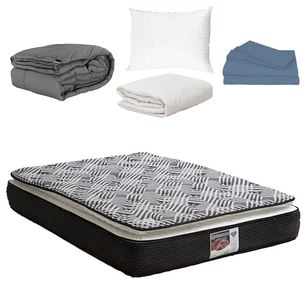 Colchon Spring Air Omega con Ropa de Cama - Image 10