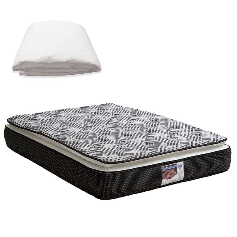 Colchon Spring Air Omega con Ropa de Cama - Image 12