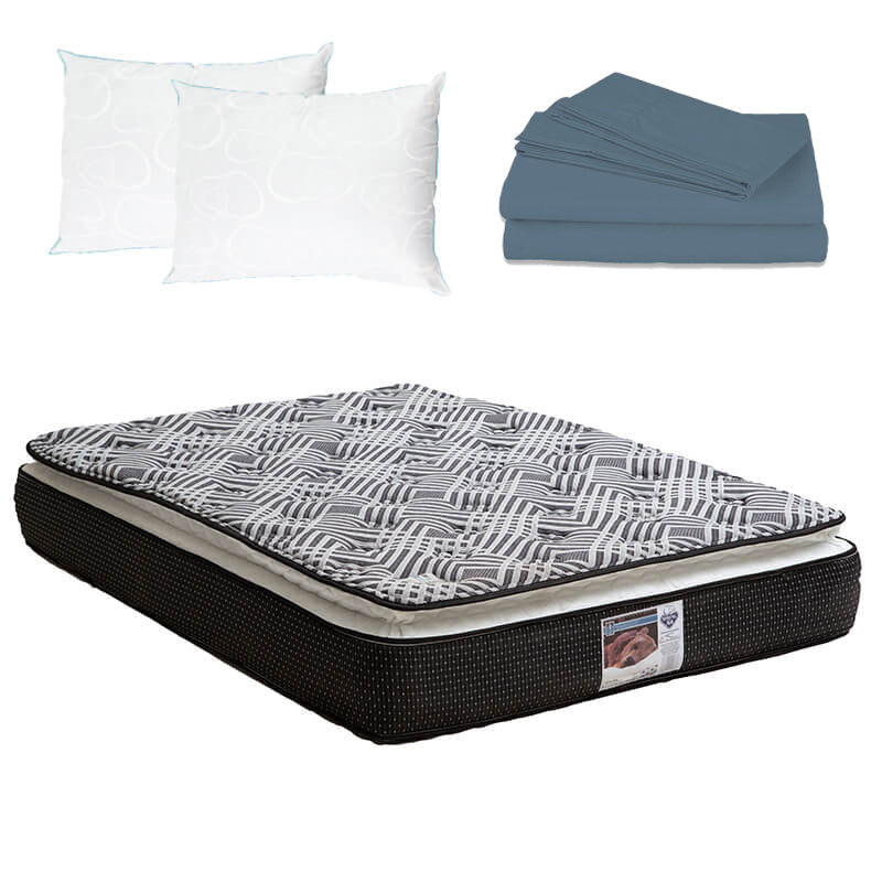 Colchon Spring Air Omega con Ropa de Cama - Image 18