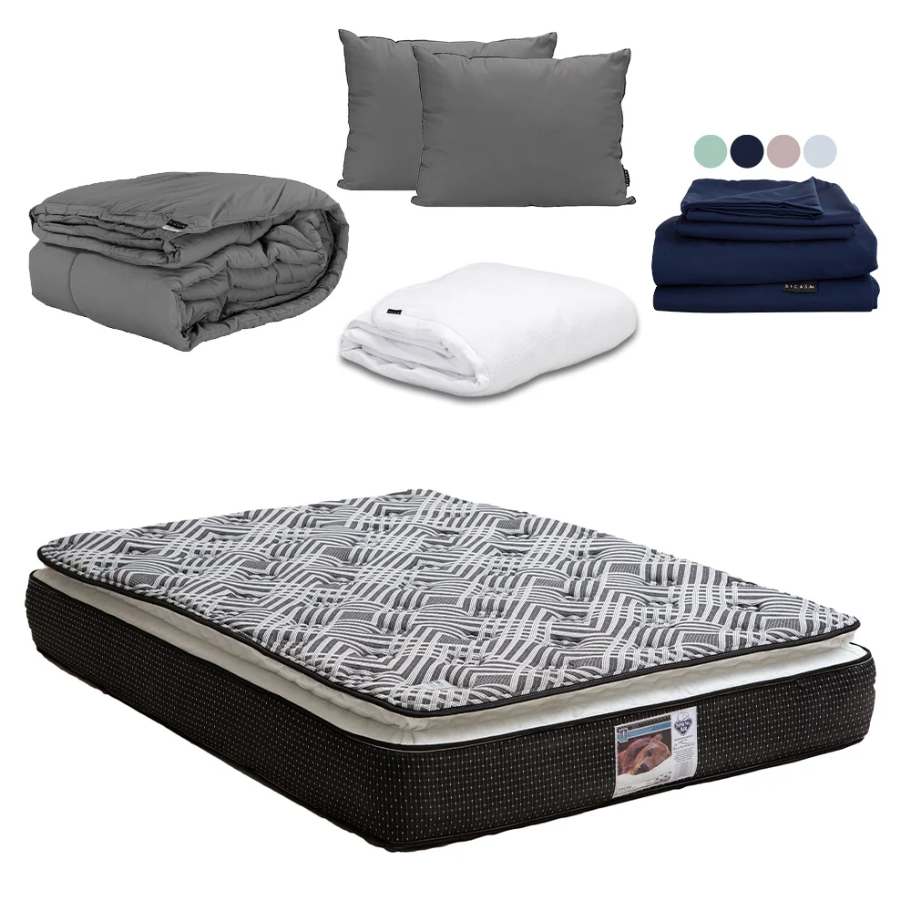 Colchon Spring Air Omega con Ropa de Cama - Image 20