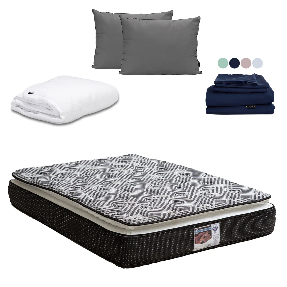 Colchon Spring Air Omega con Ropa de Cama - Image 21