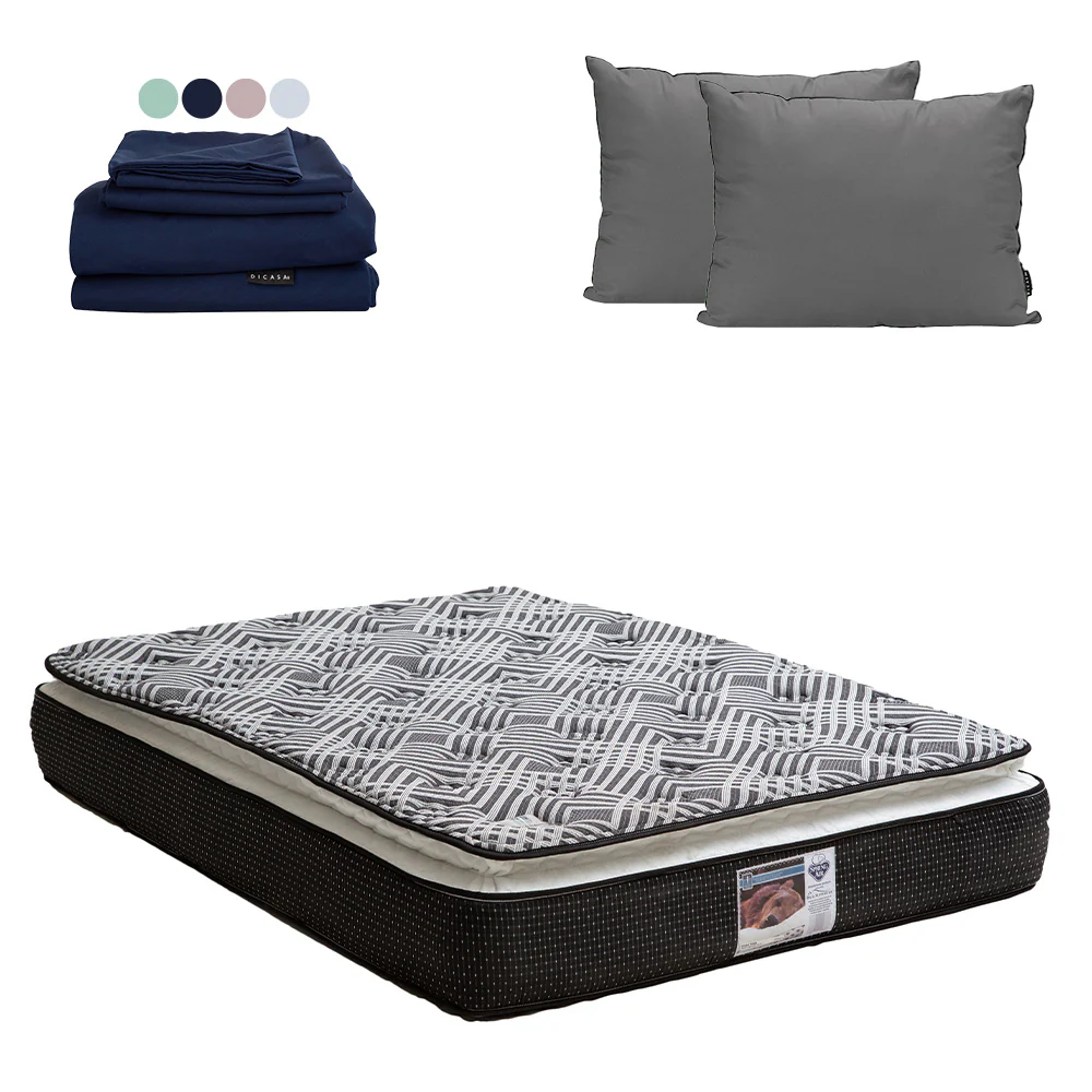 Colchon Spring Air Omega con Ropa de Cama - Image 22
