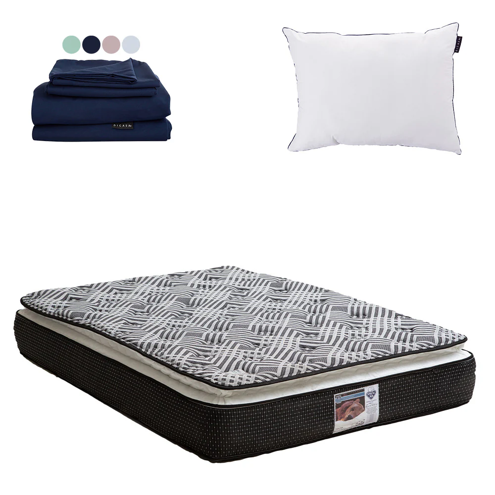 Colchon Spring Air Omega con Ropa de Cama - Image 23