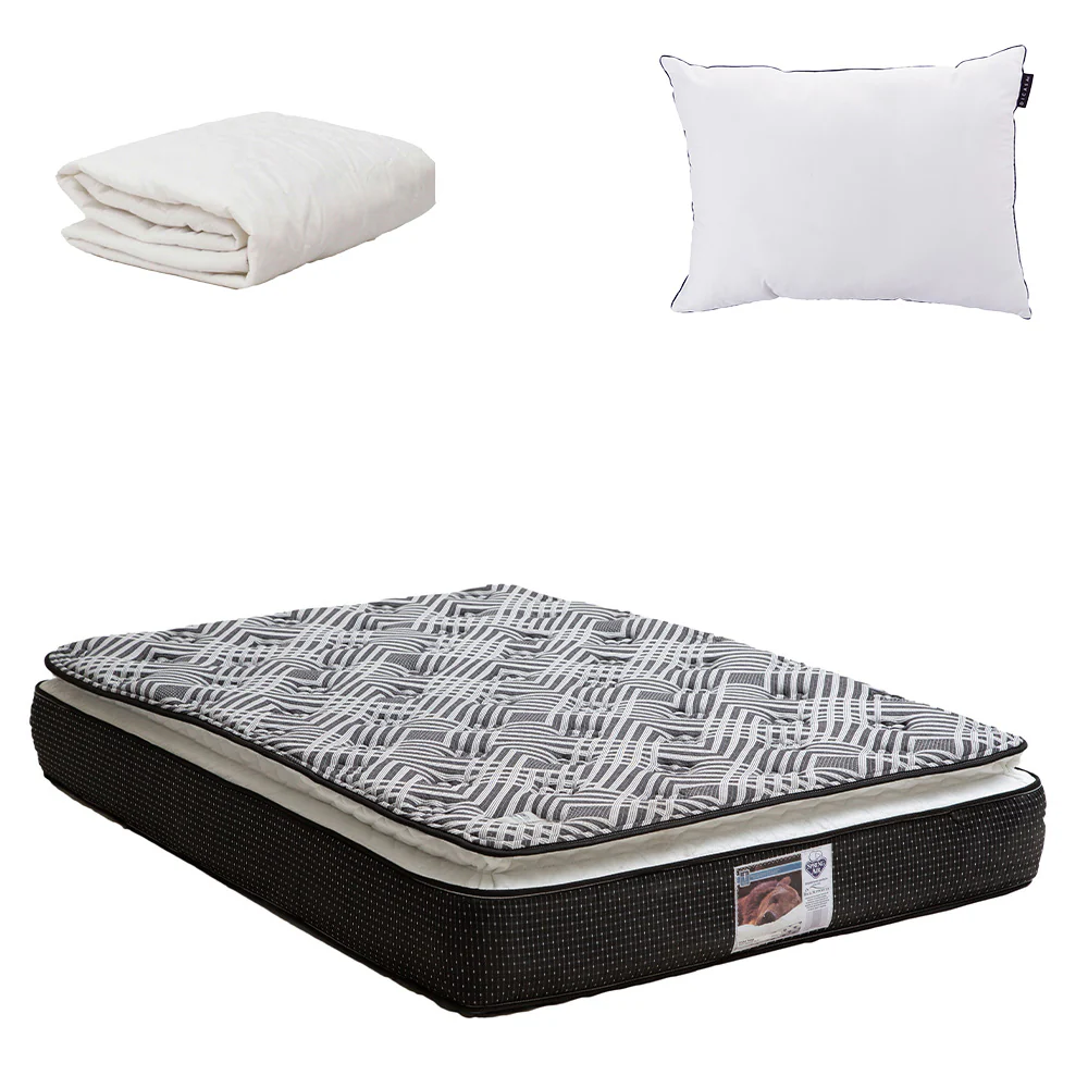 Colchon Spring Air Omega con Ropa de Cama - Image 24