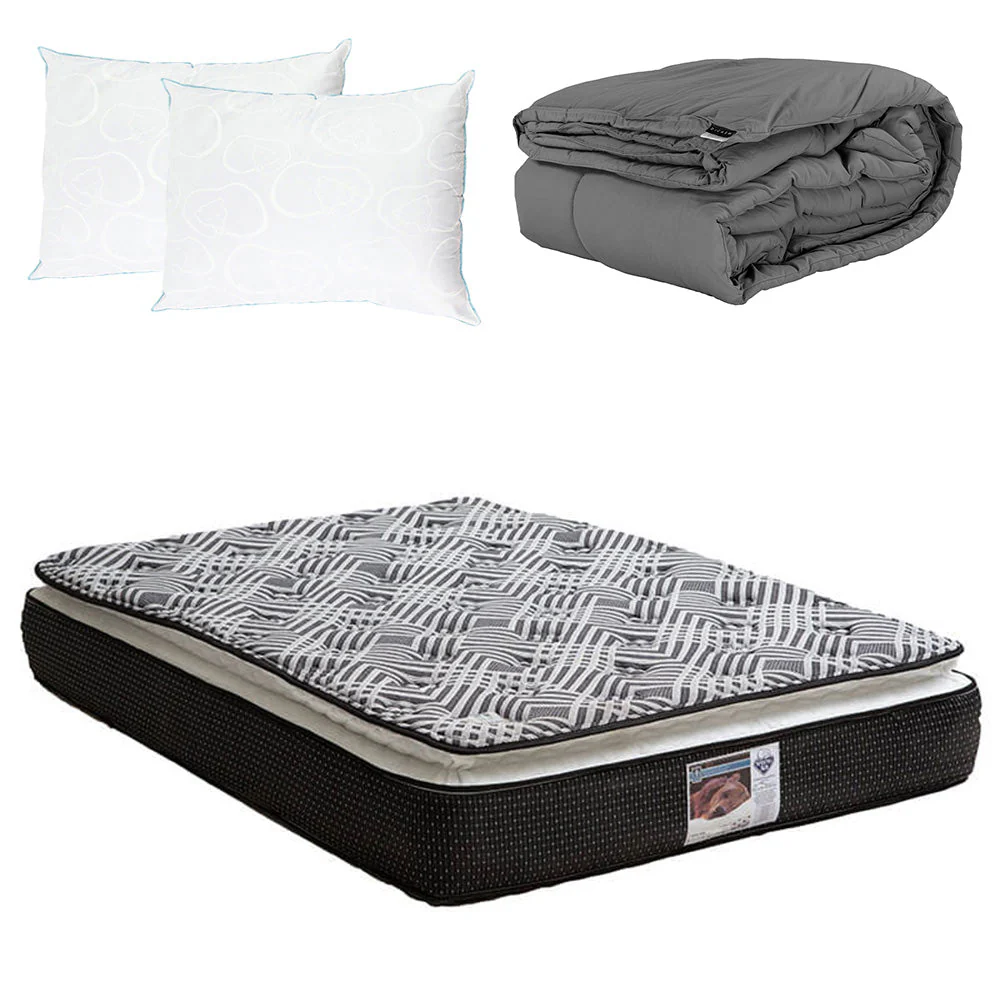Colchon Spring Air Omega con Ropa de Cama - Image 7