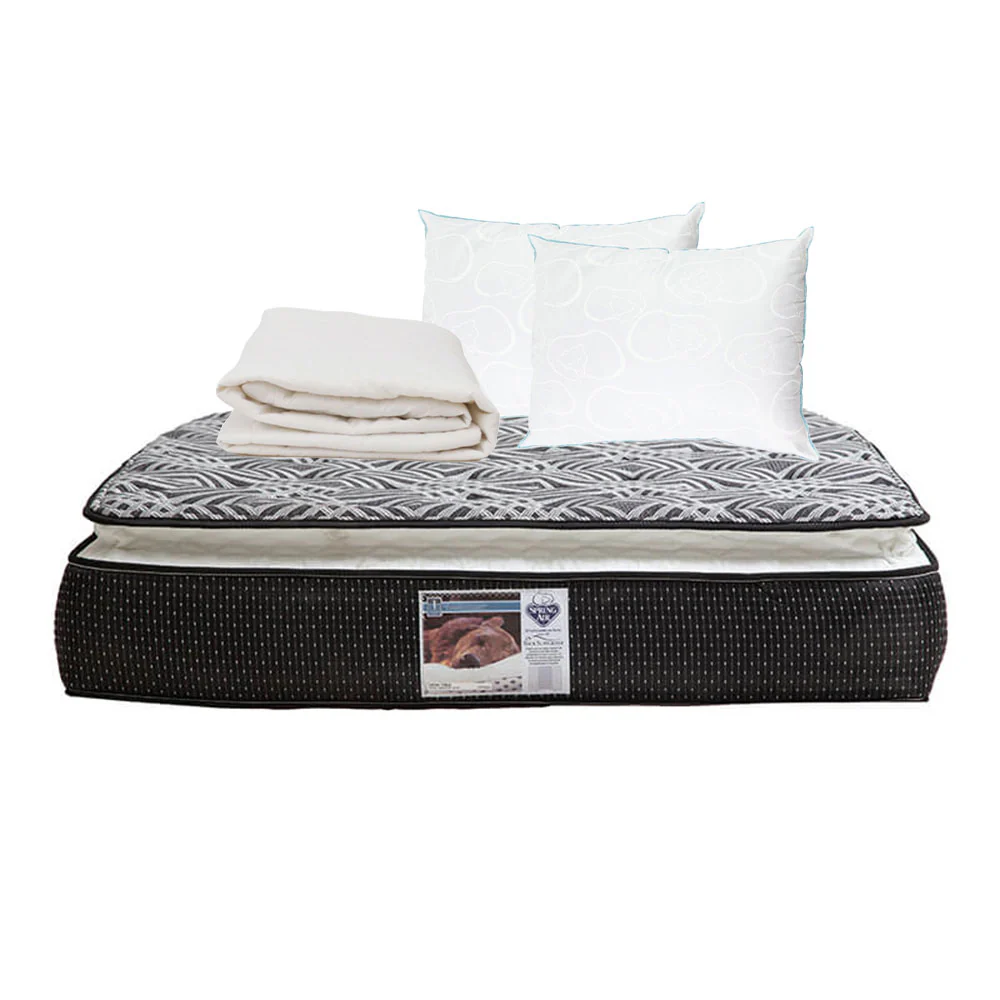 Colchon Spring Air Omega con Ropa de Cama - Image 8