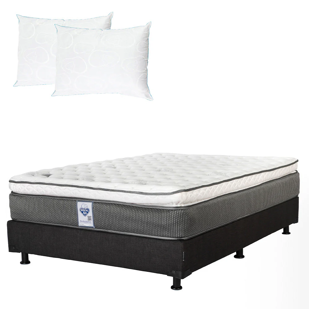 Colchón Spring Air Phantom con Box con Ropa de Cama - Image 11