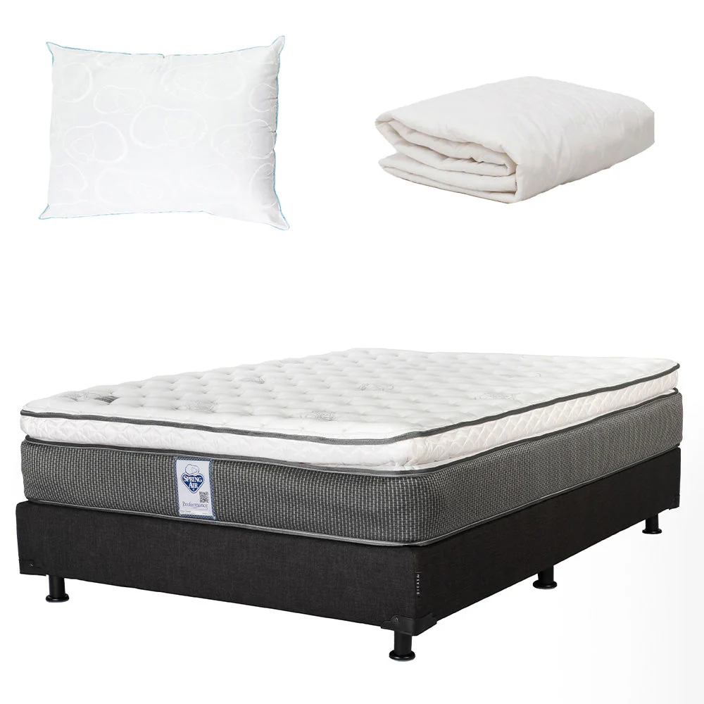 Colchón Spring Air Phantom con Box con Ropa de Cama - Image 12