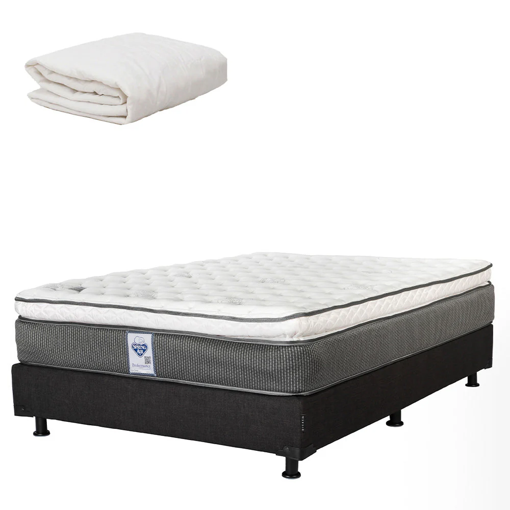Colchón Spring Air Phantom con Box con Ropa de Cama - Image 17