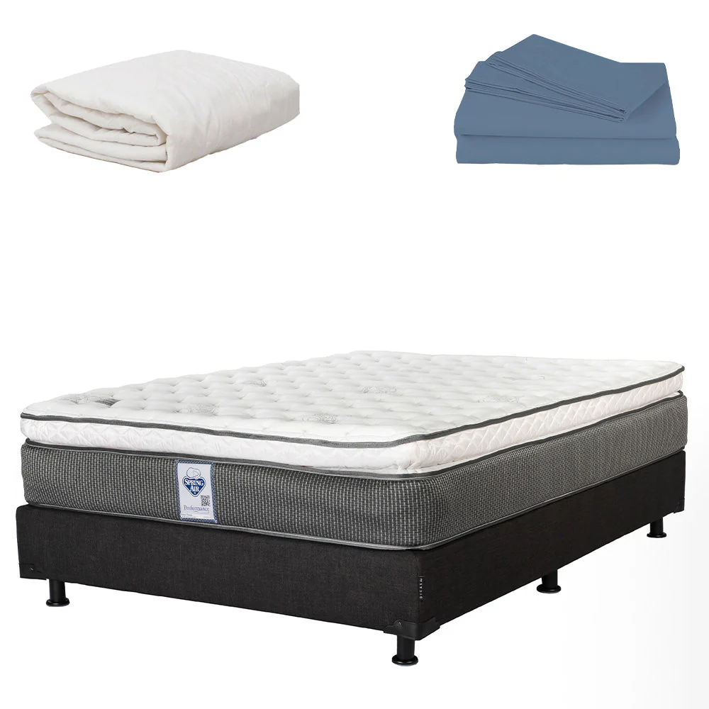 Colchón Spring Air Phantom con Box con Ropa de Cama - Image 18