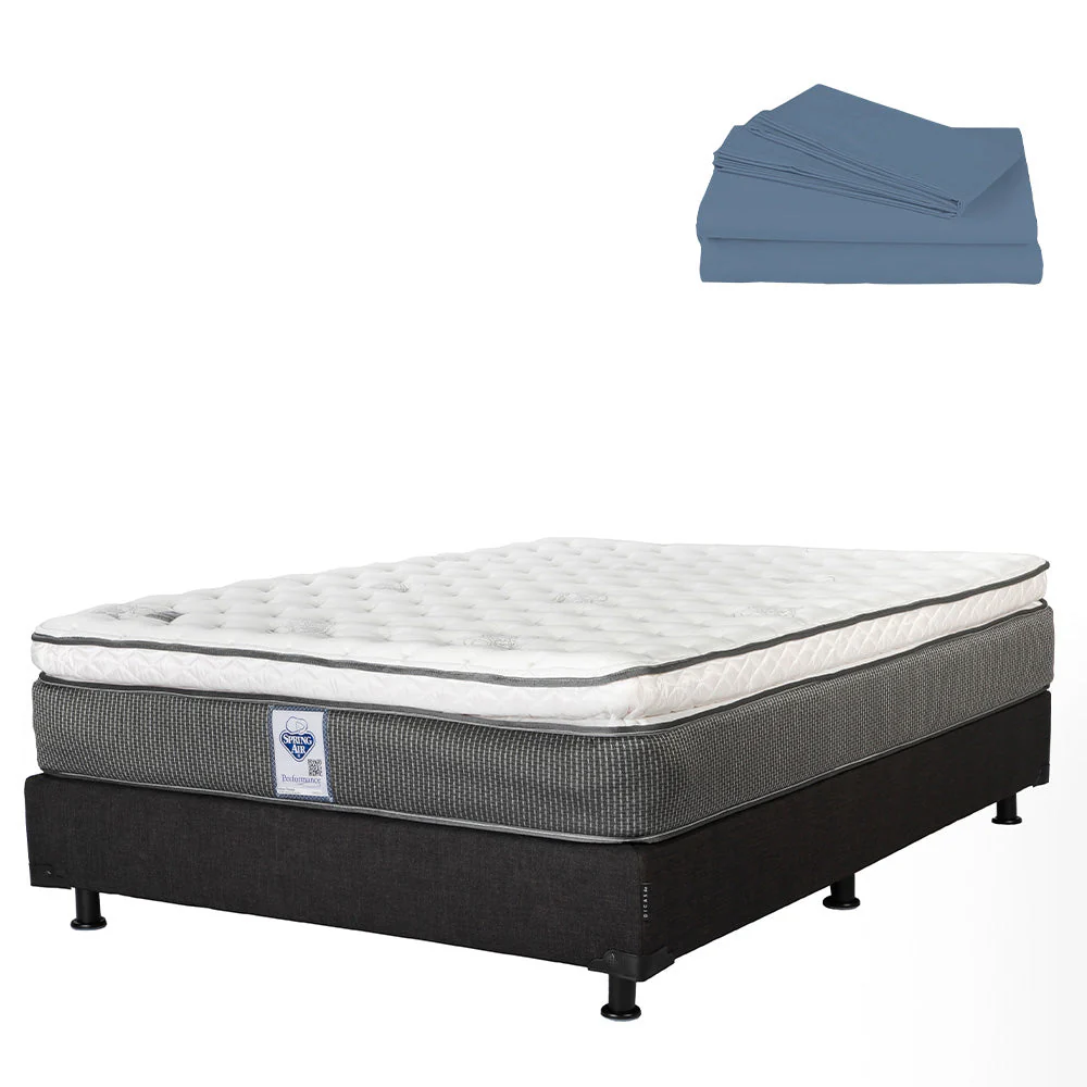 Colchón Spring Air Phantom con Box con Ropa de Cama - Image 19