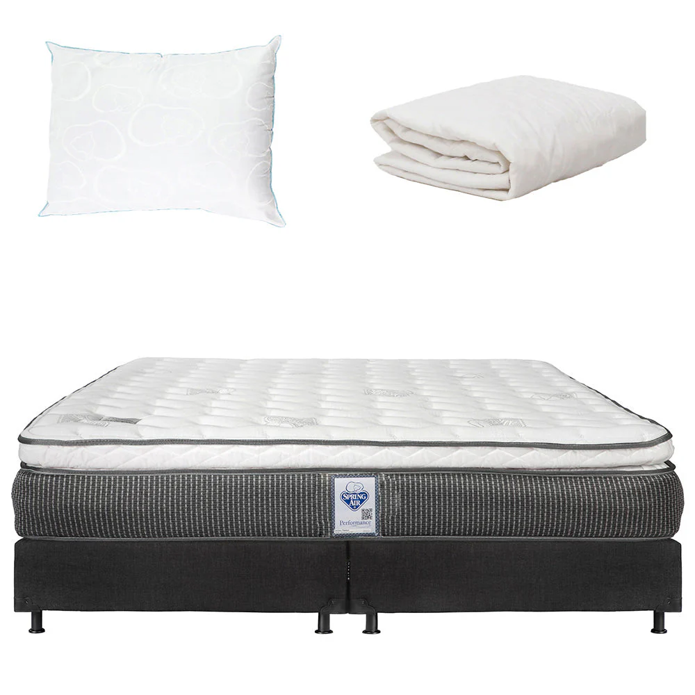 Colchón Spring Air Phantom con Box con Ropa de Cama - Image 22