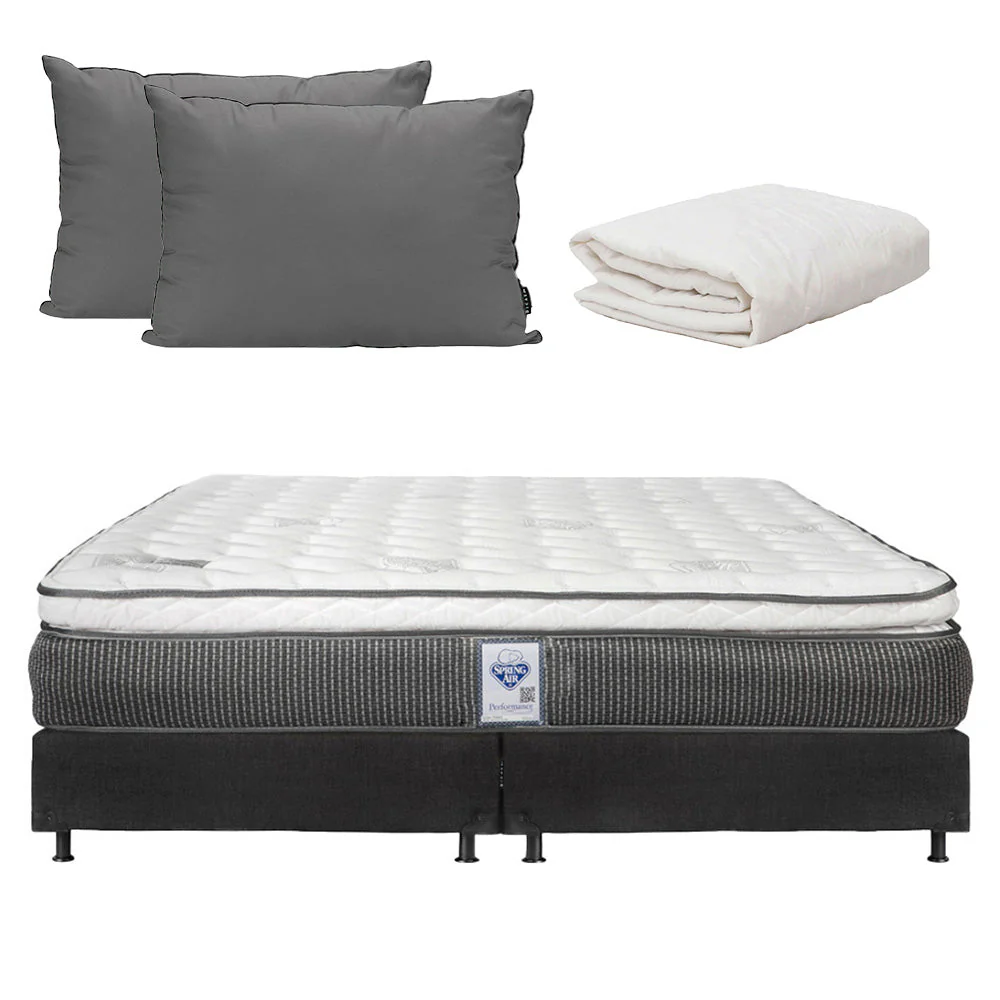 Colchón Spring Air Phantom con Box con Ropa de Cama - Image 23