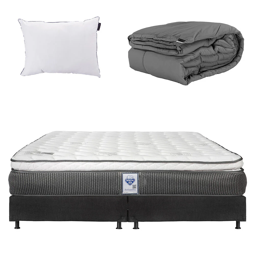 Colchón Spring Air Phantom con Box con Ropa de Cama - Image 25