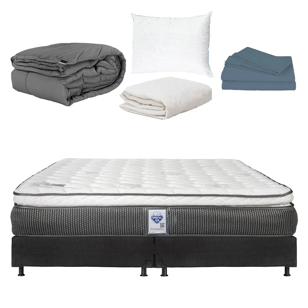 Colchón Spring Air Phantom con Box con Ropa de Cama - Image 31