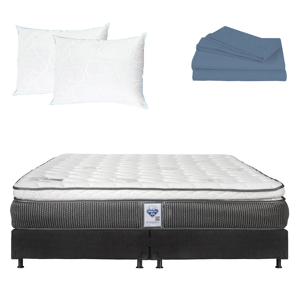 Colchón Spring Air Phantom con Box con Ropa de Cama - Image 32