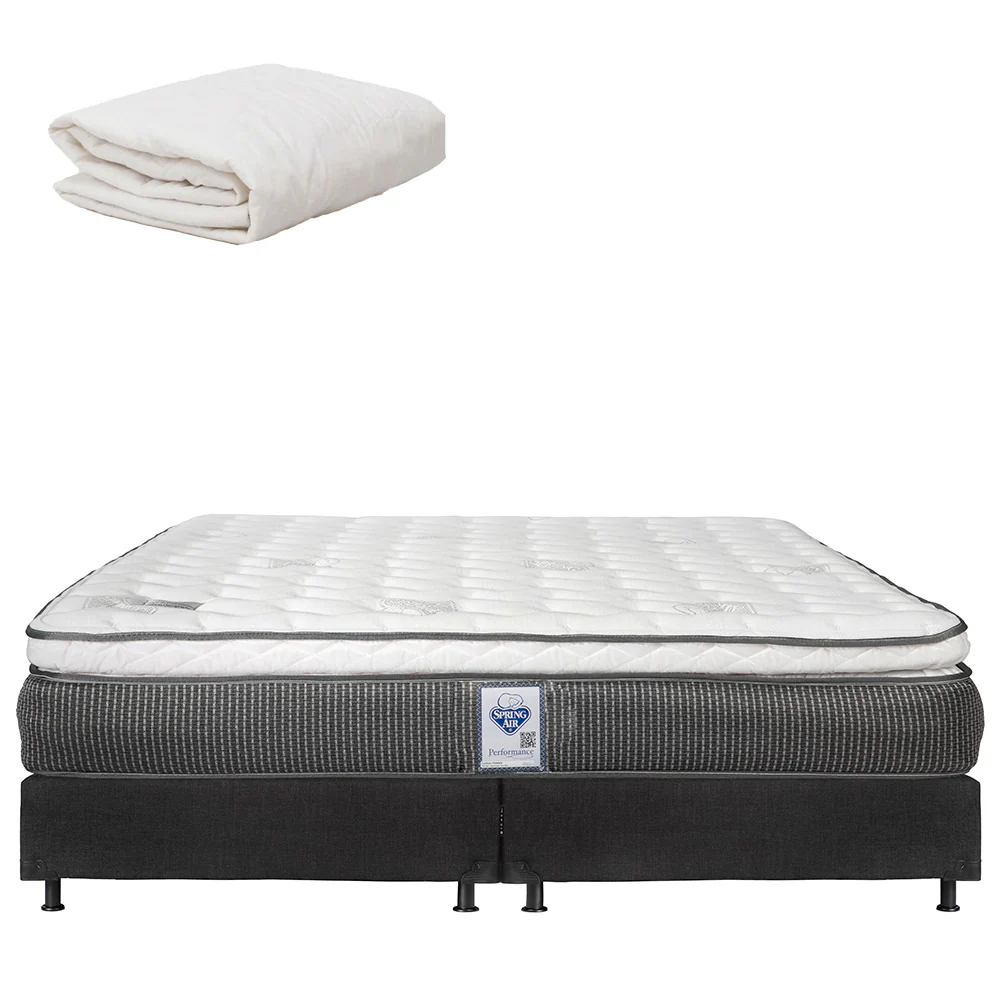 Colchón Spring Air Phantom con Box con Ropa de Cama - Image 34