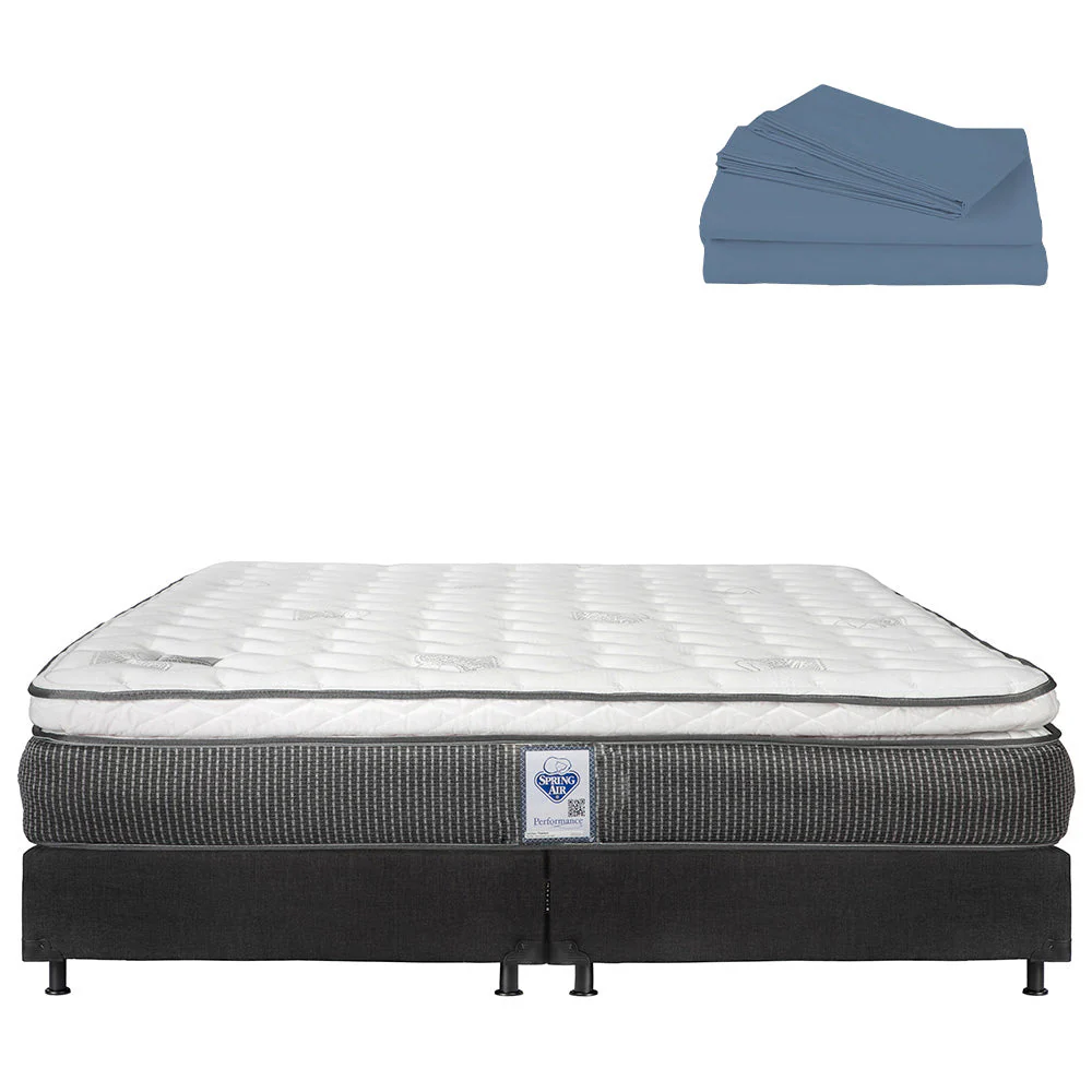 Colchón Spring Air Phantom con Box con Ropa de Cama - Image 36