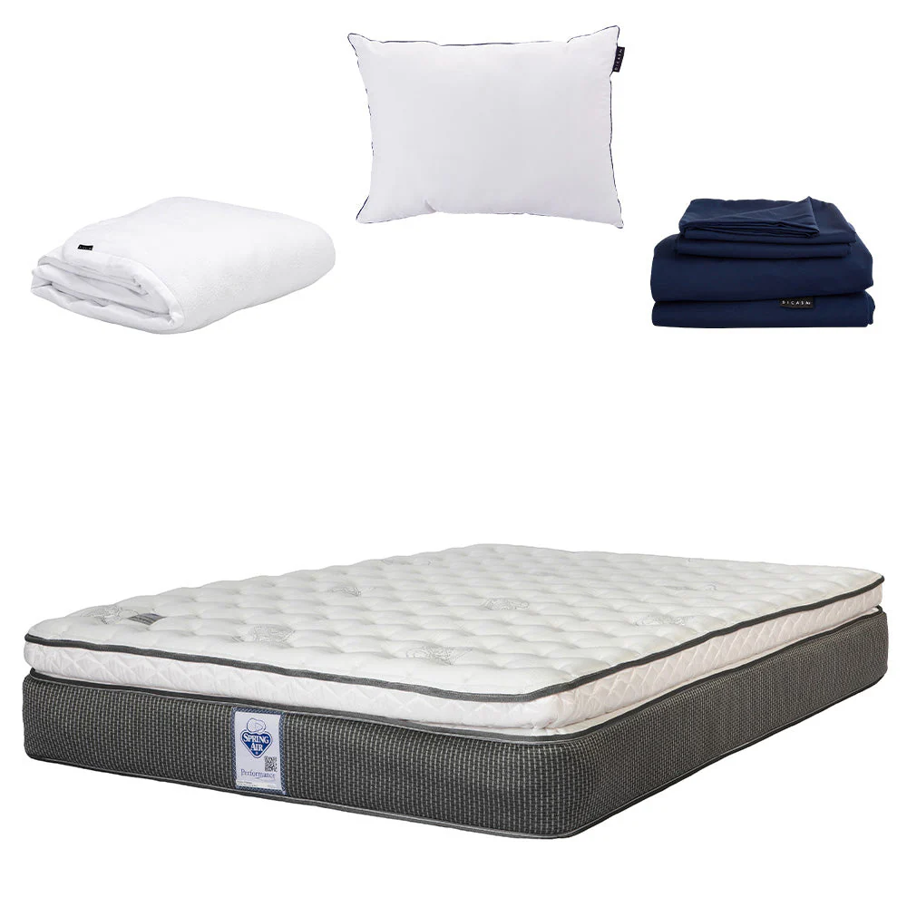 Colchón Spring Air Phantom con Ropa de Cama - Image 10