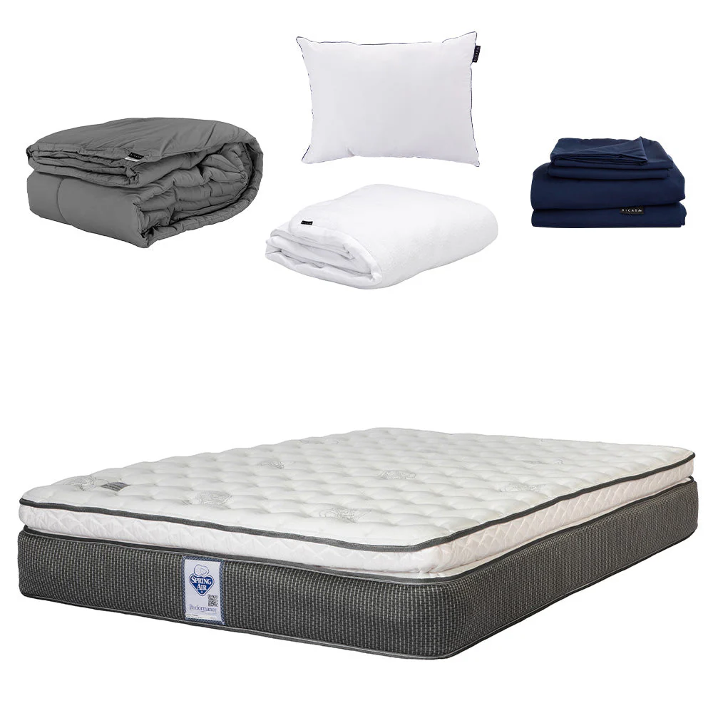 Colchón Spring Air Phantom con Ropa de Cama - Image 12