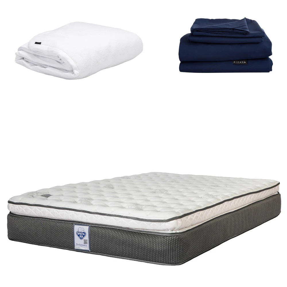 Colchón Spring Air Phantom con Ropa de Cama - Image 17