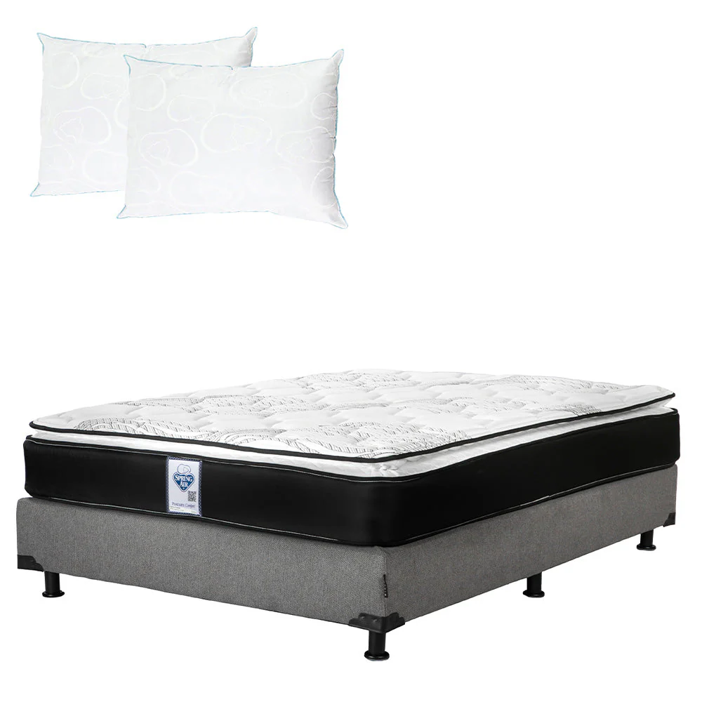 Colchón Spring Air Premier con Box  con Ropa de Cama - Image 13