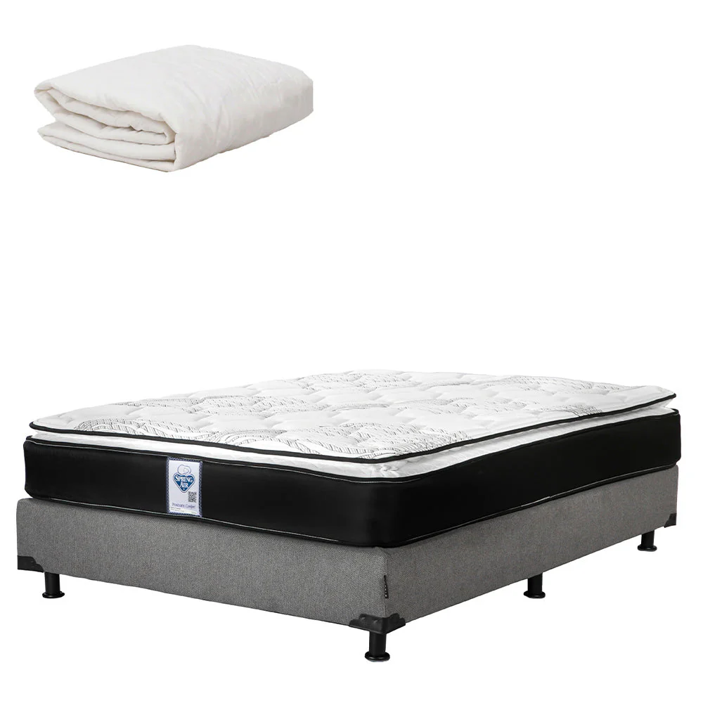 Colchón Spring Air Premier con Box  con Ropa de Cama - Image 16