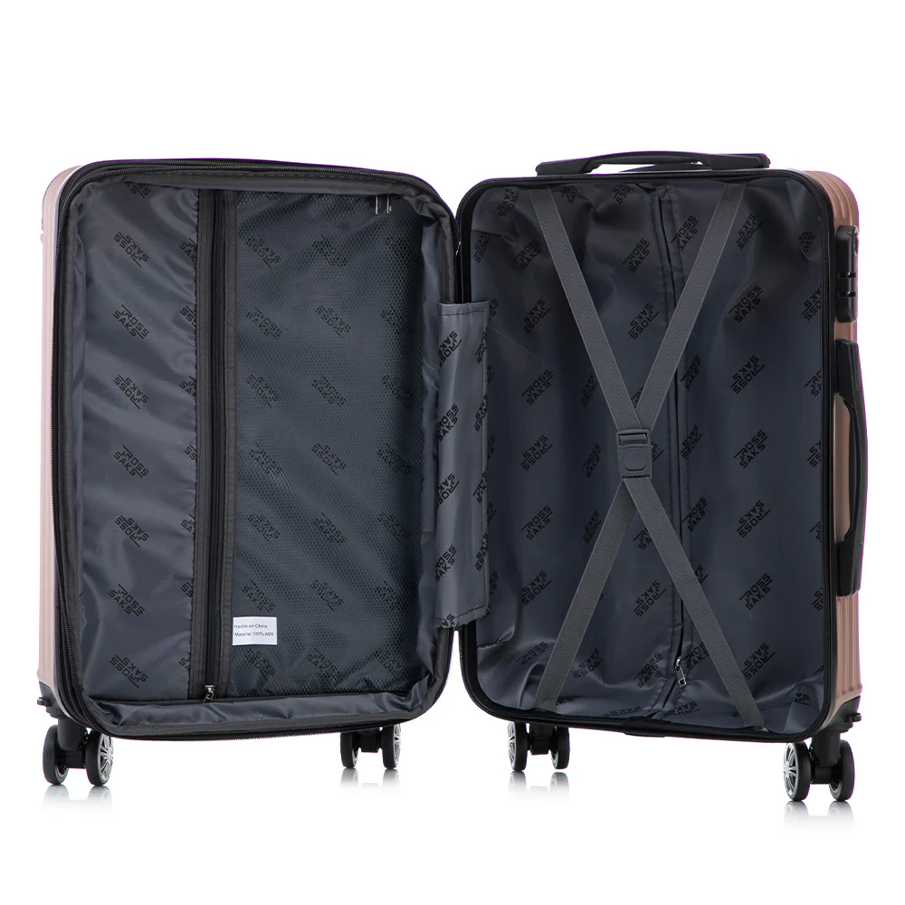 Maleta de Mano Rígida 6005 Expandible 10Kg | Con Ruedas 360° – Ideal para Viaje y Cabina - Image 12
