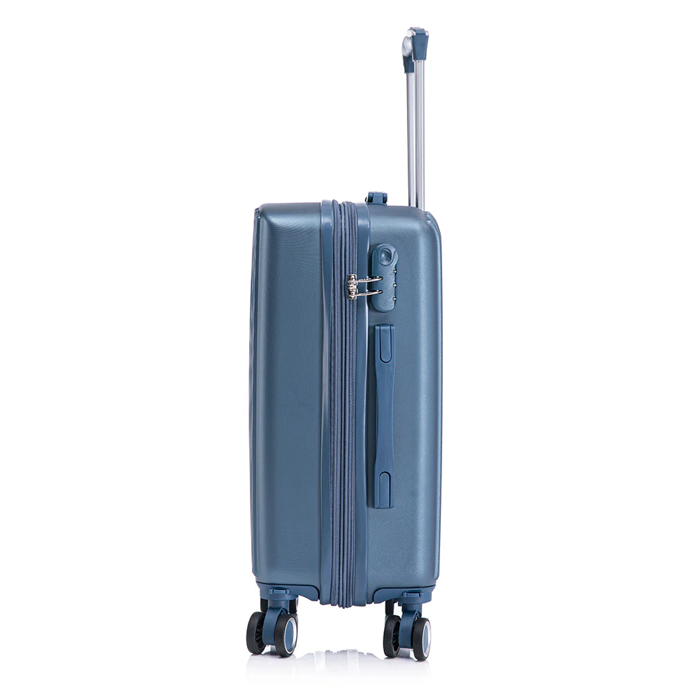 Maleta de Mano Rígida 6021 Expandible 10Kg | Con Ruedas 360° y Forro Impermeable – Ideal para Viaje y Cabina - Image 3