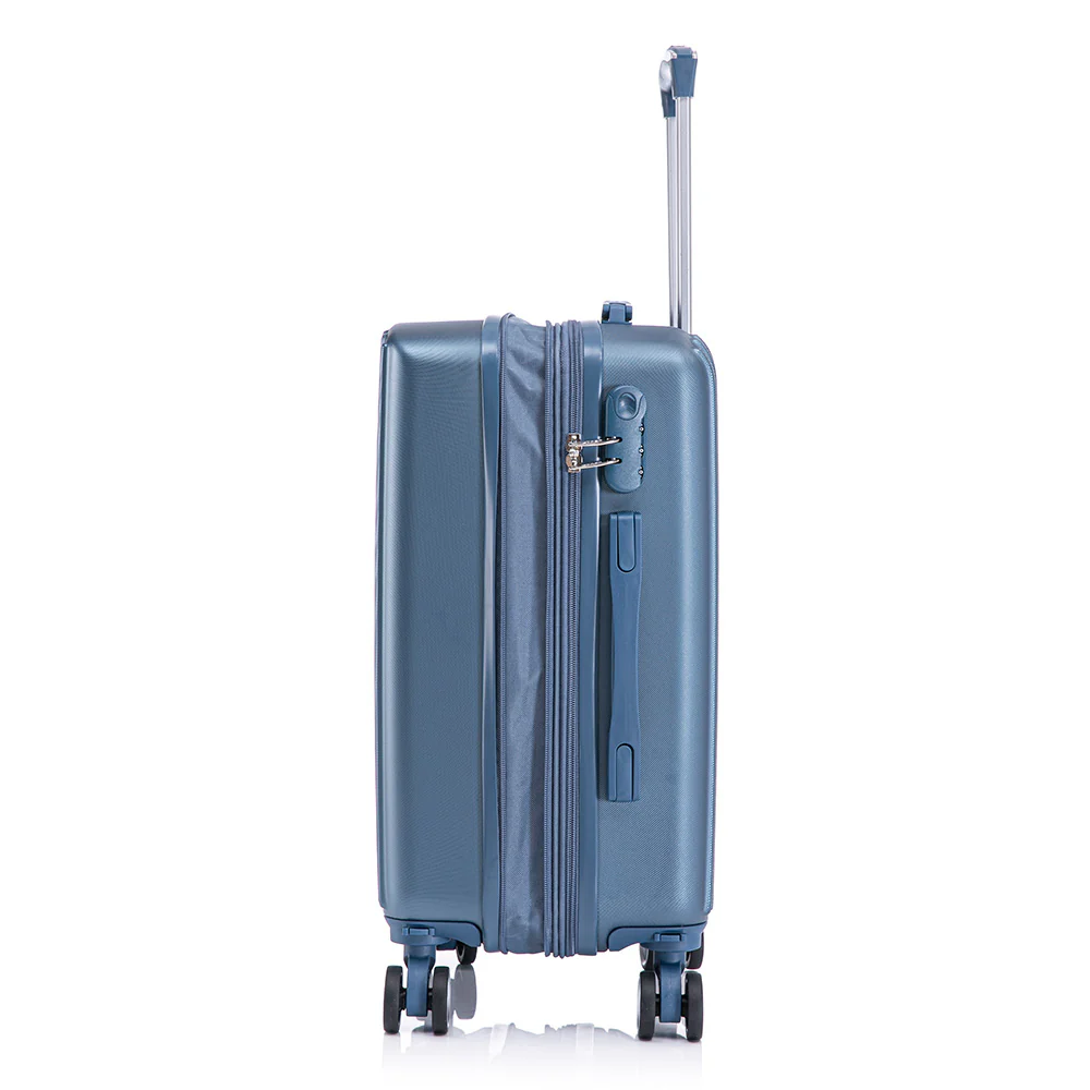 Maleta de Mano Rígida 6021 Expandible 10Kg | Con Ruedas 360° y Forro Impermeable – Ideal para Viaje y Cabina - Image 4