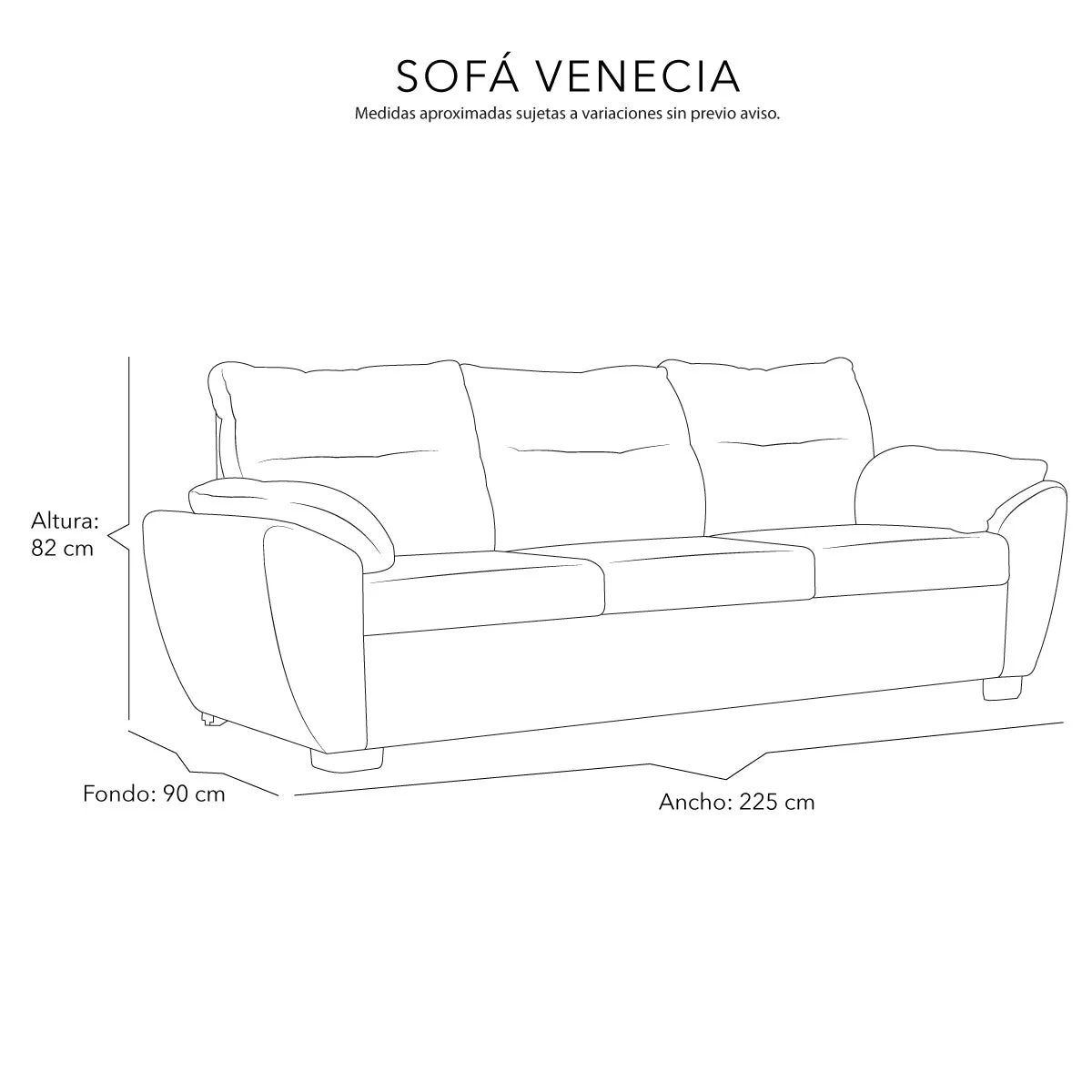 Sofá Dicasa Venecia - Image 10